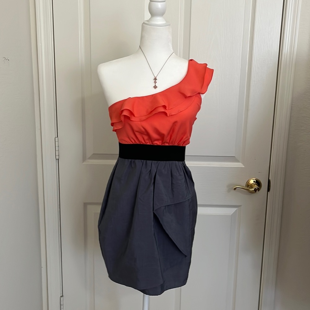 Ya size small off the shoulder mini dress
